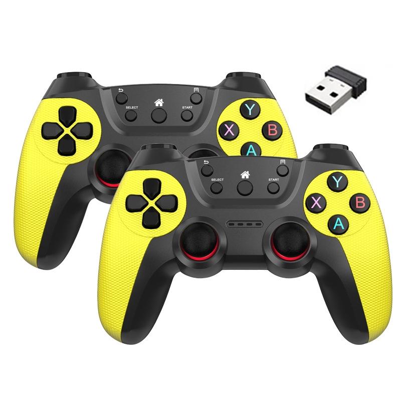2.4g Wireless Controller for Pc Linux Android Tvbox - Supports Dual Connection - Cangling Green