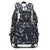 Student Thermal Backpack - Lightweight & Durable - Printed Blue
