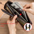 Zippered Cowhide Card Holder with Rfid Protection - Coffee
