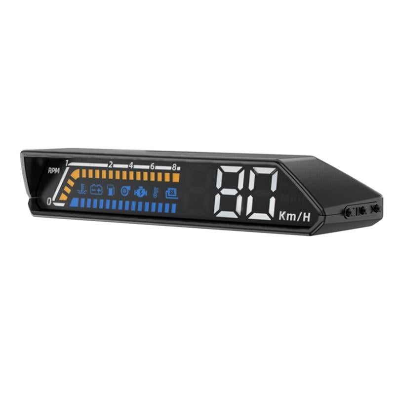 Vehicle Obd Head Up Display Multi Function Instrument For Oil Temp &amp; Gearbox Monitoring - S101