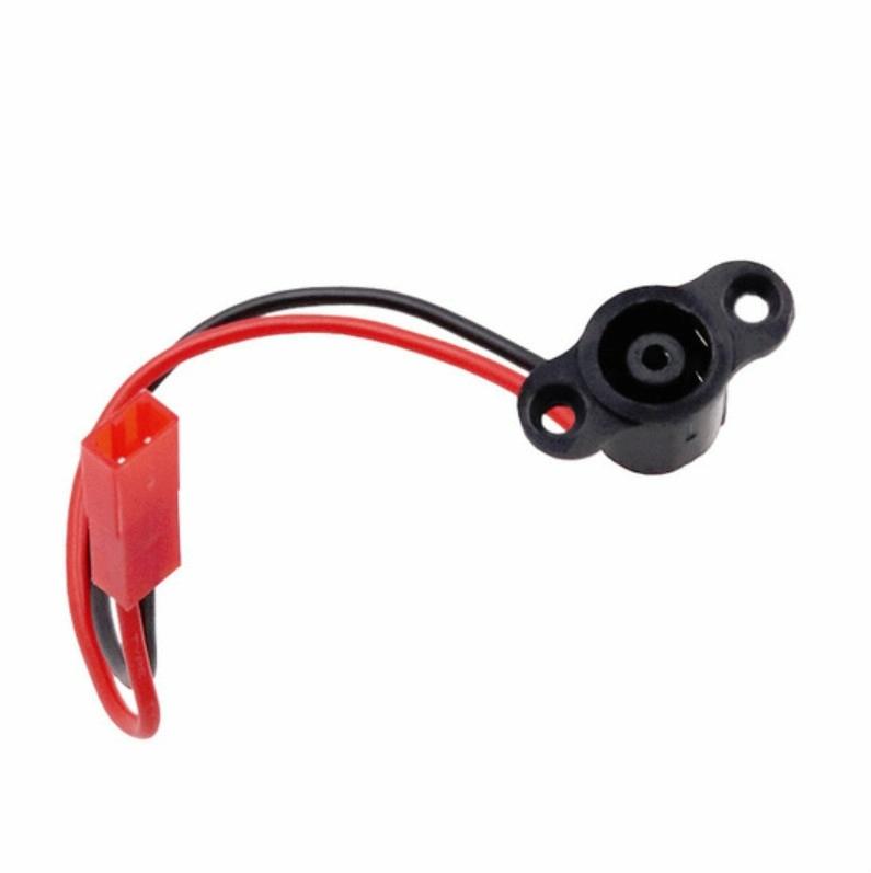 Waterproof Battery Charging Head for Xiaomi Mijia M365 Electric Scooter - With Red Waterproof Cover
