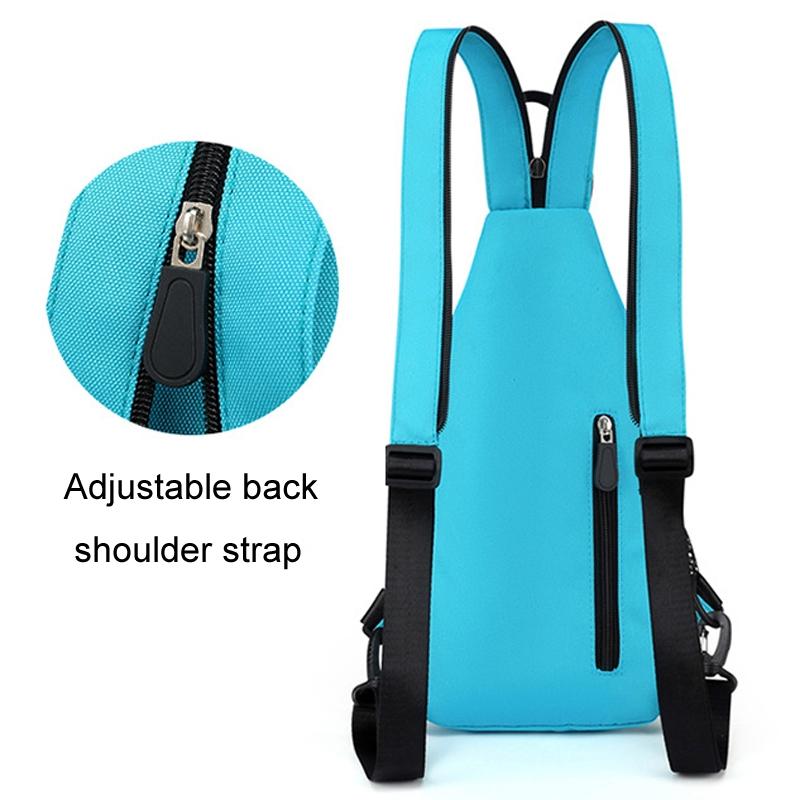 Multifunctional Crossbody Backpack For Outdoor Adventures - Beige And Red