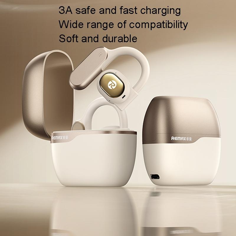 Wireless Openbuds Air Earphones - Conduction Music - White