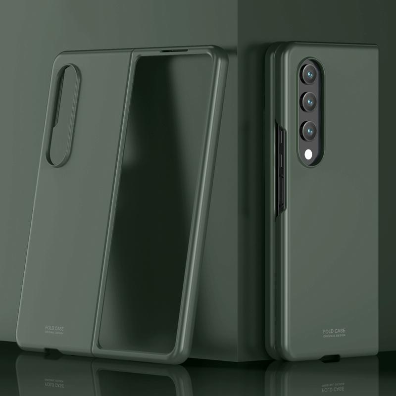 For Samsung Galaxy Z Fold4 5G Shockproof Skin - Breathable &amp; Protective - Green