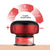 12-Speed Cupping Massager Set With 3 Cups - Red
