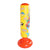 Children'S Inflatable Vertical Boxing Column - Cartoon Underwater Animal Pattern - 1.25M Height - Yellow