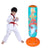 Children'S Inflatable Vertical Boxing Column - Cartoon Underwater Animal Pattern - 1.25M Height - Yellow