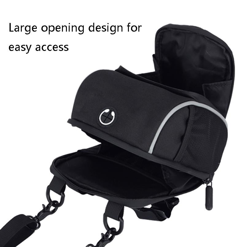 Waterproof Bike Front Bag For Outdoor Sports - Yellow