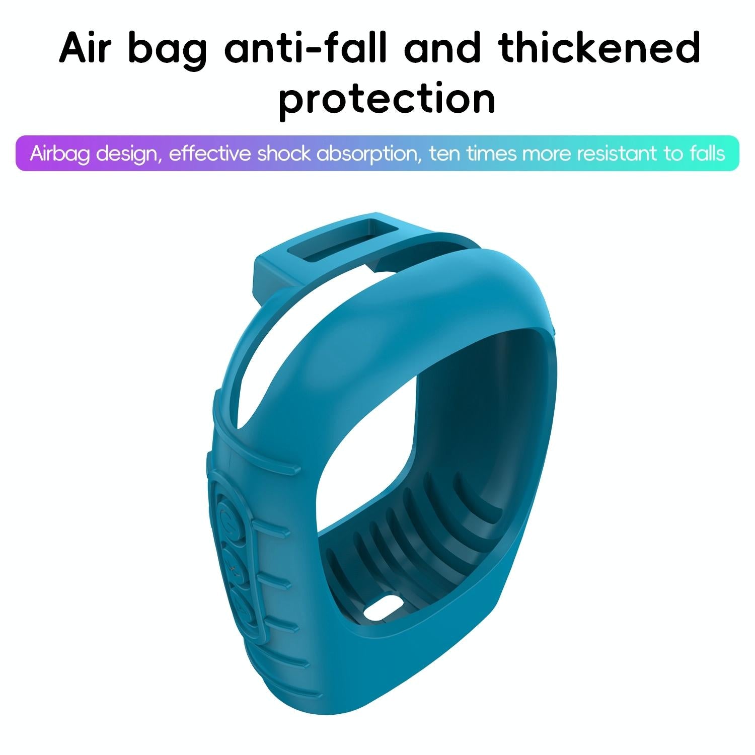 Shockproof Silicone Case for Jbl Clip 5 Bluetooth Speaker - Blue