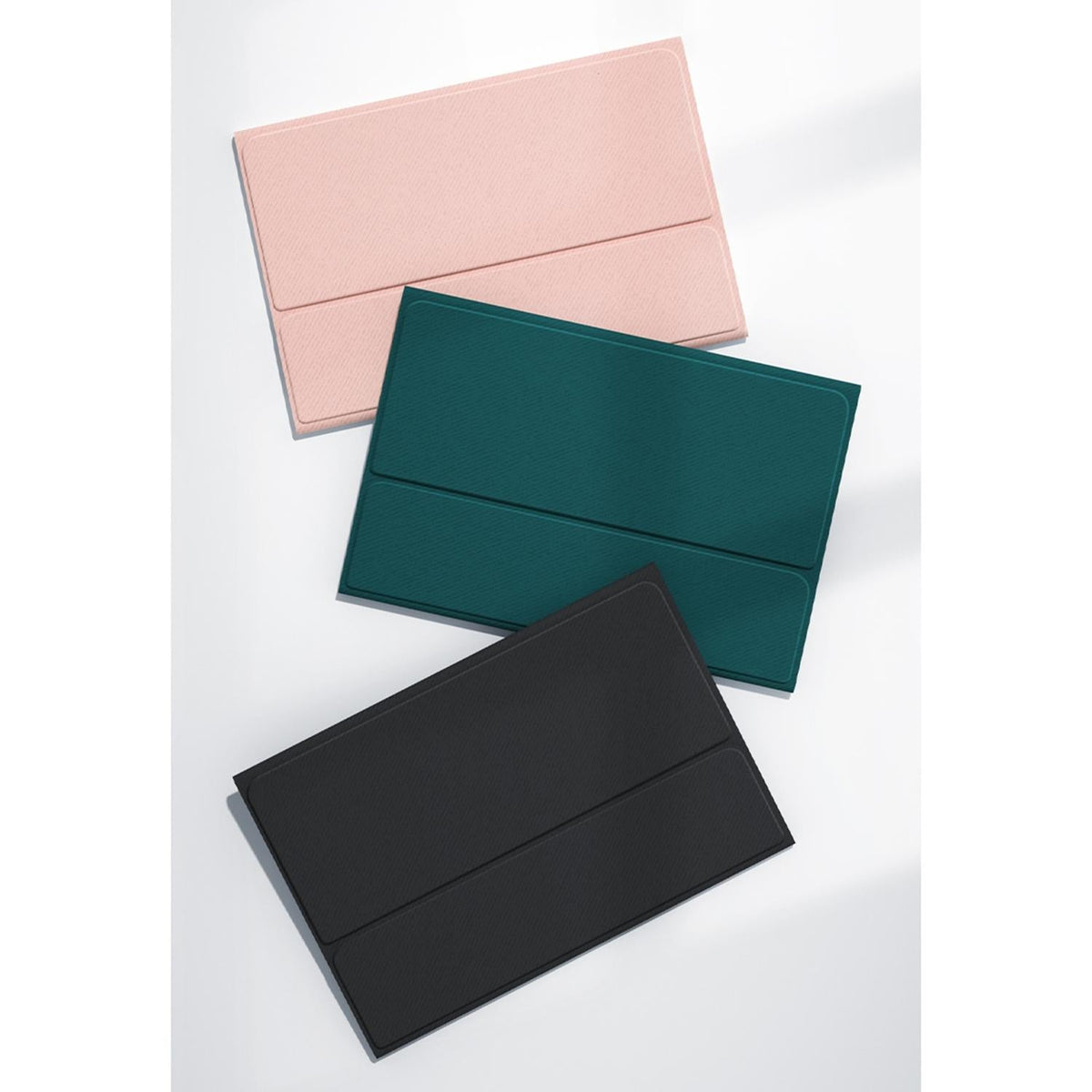 Detachable Bluetooth Keyboard Tablet Case For Ipad Pro 12.9 With Holder Pen Slot - Pink