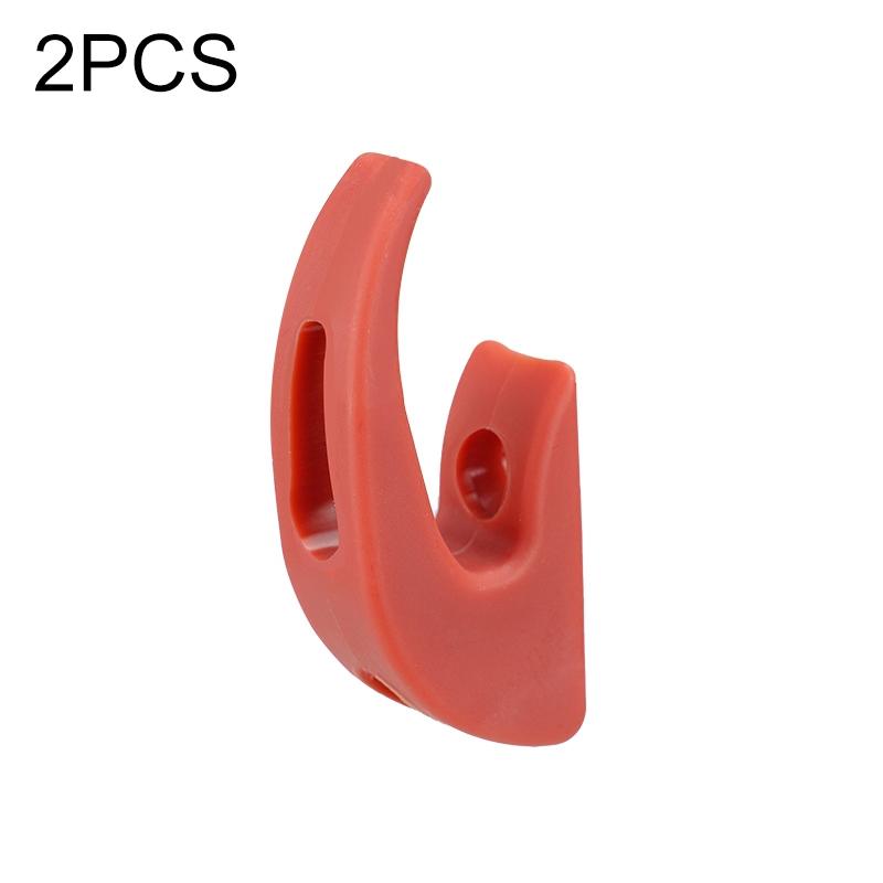 Universal Storage Hook for Xiaomi M365 Electric Scooter - Set of 2 - Red