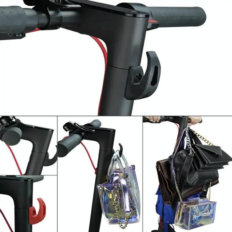 Universal Storage Hook for Xiaomi M365 Electric Scooter - Set of 2 - Red