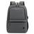 Men Usb Backpack with Charging Port - Grey