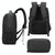 Men Usb Backpack with Charging Port - Grey