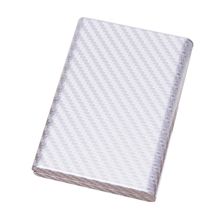 Aluminum Credit Card Holder - Secure & Compact - Carbon Gray