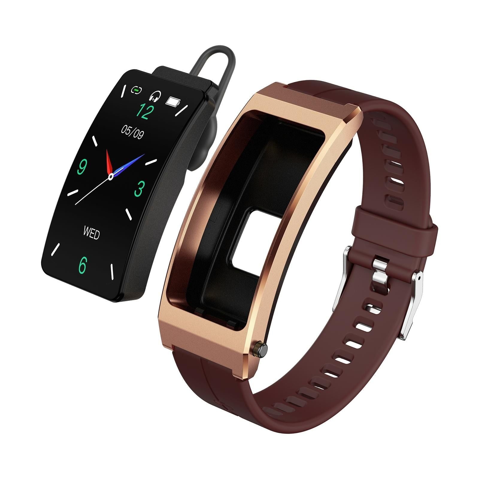 Sleep Oxygen Monitoring Smart Bracelet - Rose Gold