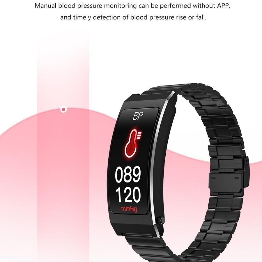 Sleep Oxygen Monitoring Smart Bracelet - Rose Gold