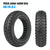 Ninebot Max G30 Electric Scooter - 10x2.5 Solid Tire in Flick Colour - Red