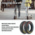 Ninebot Max G30 Electric Scooter - 10x2.5 Solid Tire in Flick Colour - Red