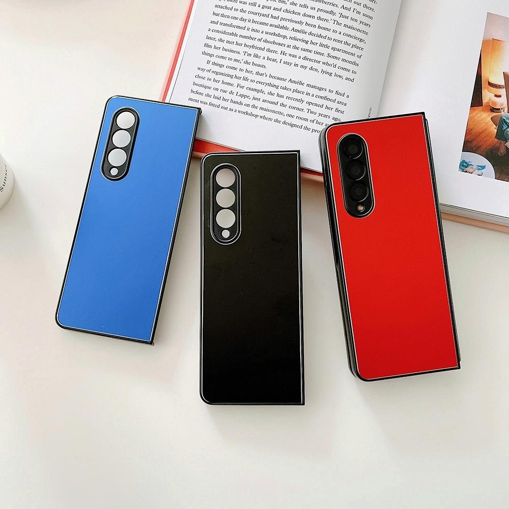 For Samsung Galaxy Z Fold4 5G Aluminum Foldable Phone Case - Blue