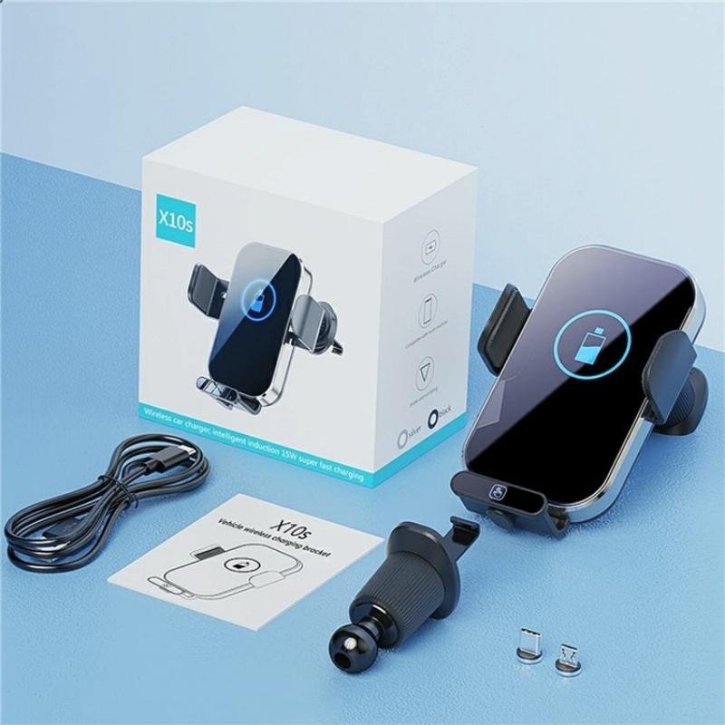 Intelligent Induction Wireless Car Charger - 66W High Power