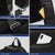 Waterproof Men Chest Bag Usb Charging Port Anti Theft Oxford Cloth Messenger Bag - Black