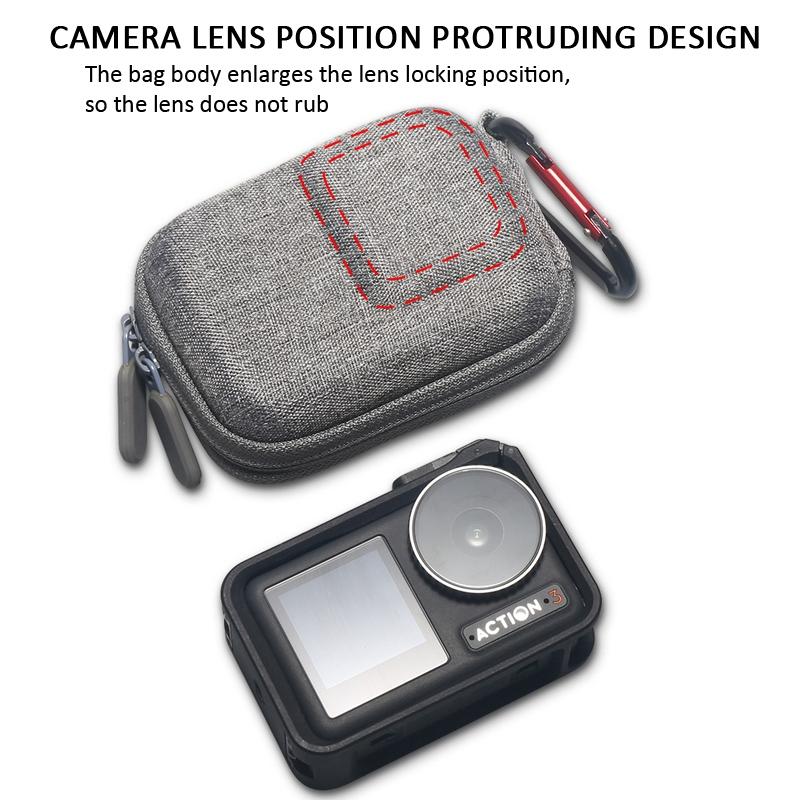 Insta360 Ace Pro Action 4 / 3 Protective Storage Bag - Black