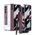 For Samsung Galaxy Z Fold4 5G Magnetic Privacy Case - Foldable - Wine Red