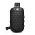 Waterproof Anti Theft Messenger Bag With Usb Port Men Oxford Cloth Shoulder Bag Black