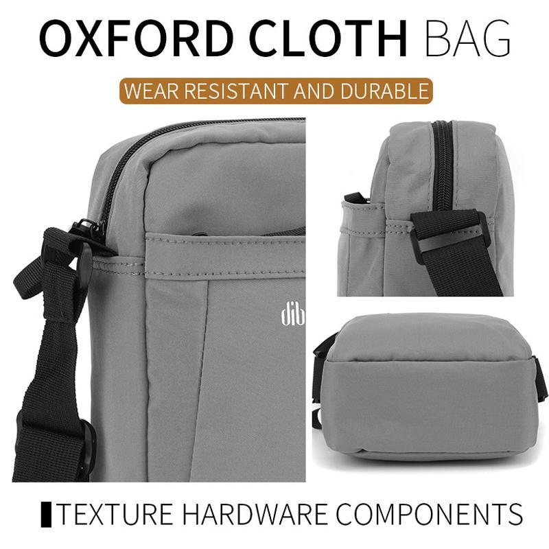 Versatile Canvas Shoulder Backpack For Men - Blue