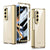 For Samsung Galaxy Z Fold4 5G Magnetic Hinged Folding Case - Champagne Gold