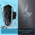 Bluetooth Motorcycle Helmet Headset - Low Power 4.2 - Blue