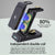 15W 3 In 1 Wireless Charger For Samsung Watch And Galaxy Buds - Black