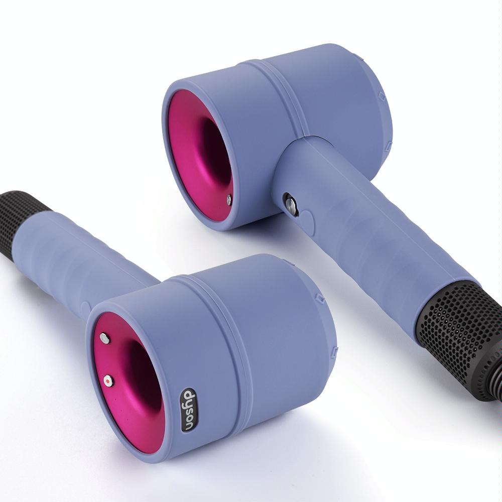 Shockproof Silicone Case For Dyson Hair Dryer - Black