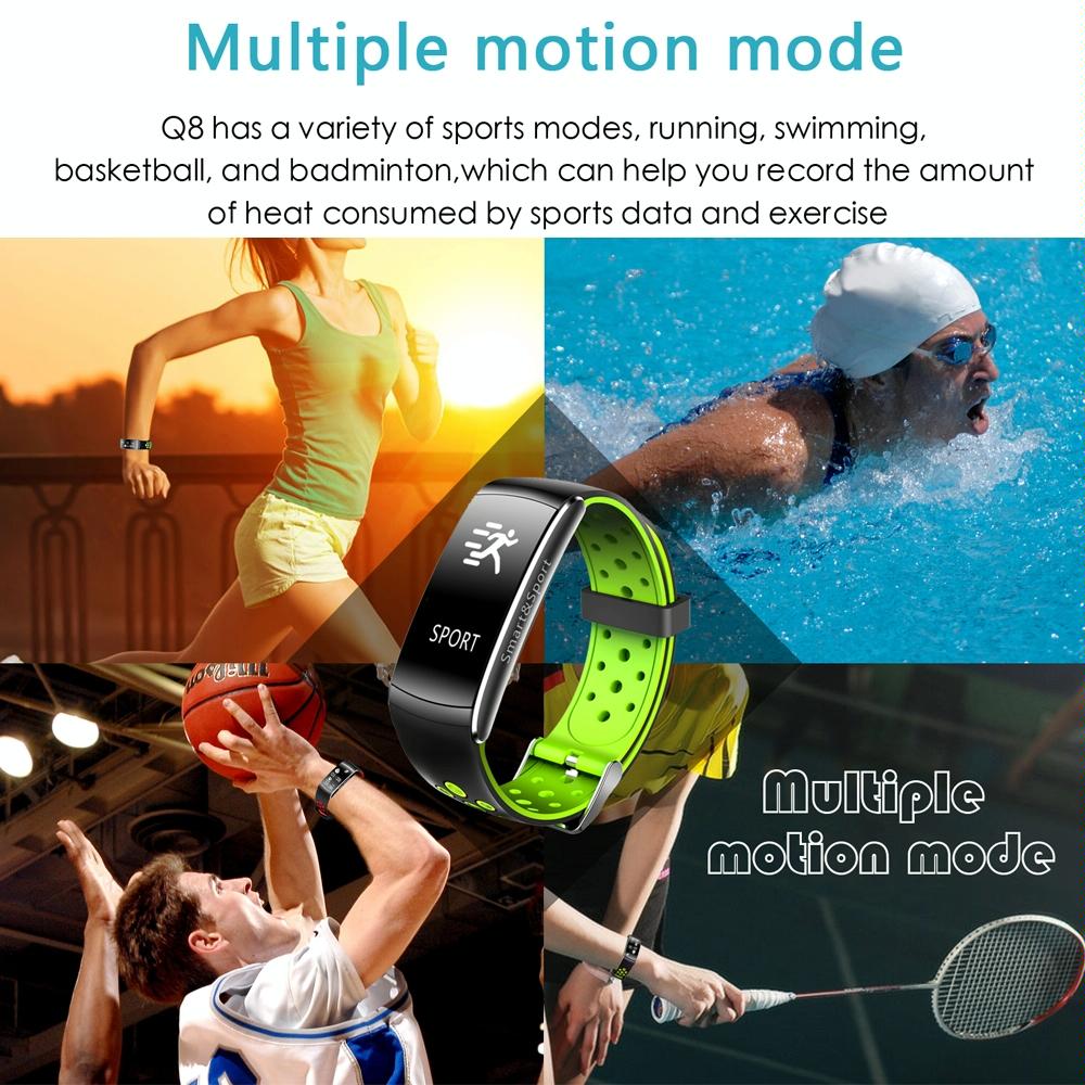 Waterproof Heart Rate Monitor Fitness Tracker - Green