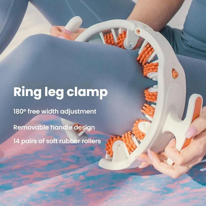 Kedu Slimming Leg Roller Inner Thigh & Calf Massager - Brick Red