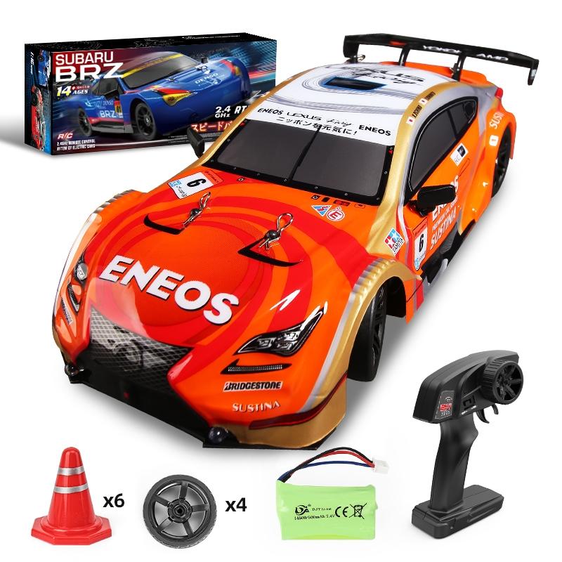 1 16 4wd Drift Rc Toy Car - 2.4g - Compact Design - Black Red