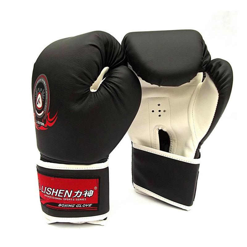 Muay Thai Training Gloves - Thickened For Fitness - Red