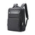Waterproof Expandable Backpack with Usb Charging - Multi-compartment - Dark Gray