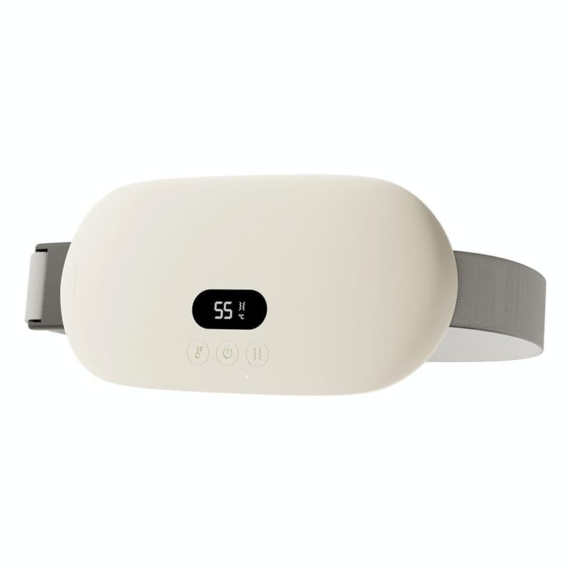 Smart Massage Belt For Abdomen &amp; Waist Electric &amp; Warm - Yellow 2000Mah