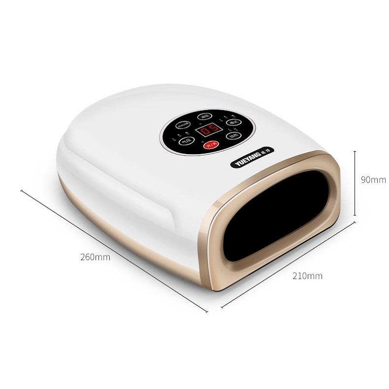 Hand Finger Joint Massager Wrist Palm Physiotherapy Mouse Meridian Acupoint Plug Amber Gold - Amber Gold