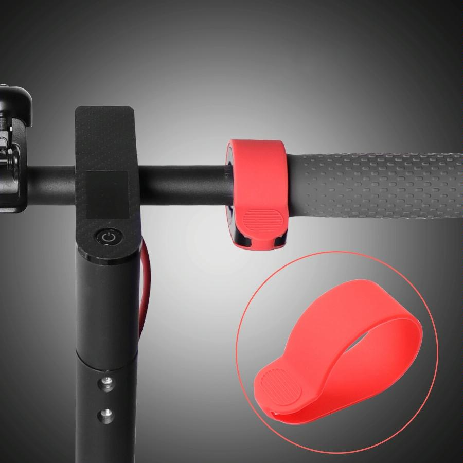 2pcs Silicone Scooter Accelerator Dial Cover for Xiaomi M365 / 1s / Pro / Max G30 / Es2 - Black