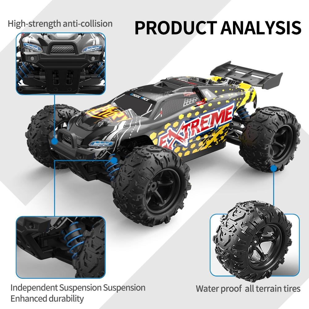 High Speed 4wd Rc Car - 1 18 Scale - Blue