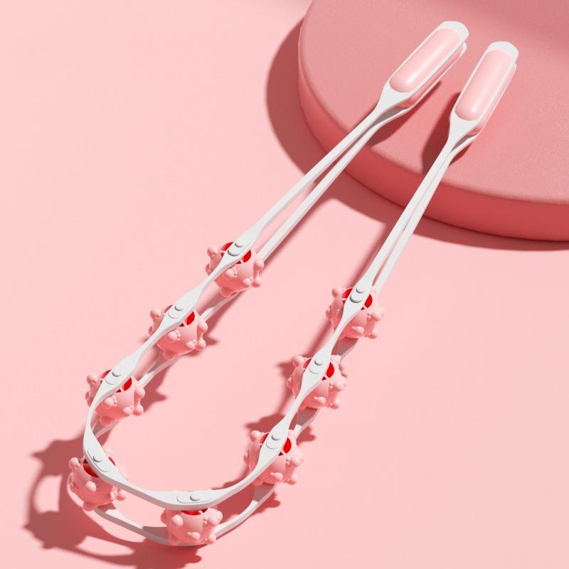 Manual Shoulder & Back Massager - Pink