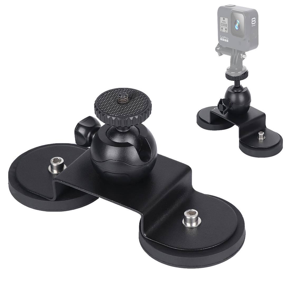 Universal Car Suction Cup Mount for Gopro and Action Cameras
