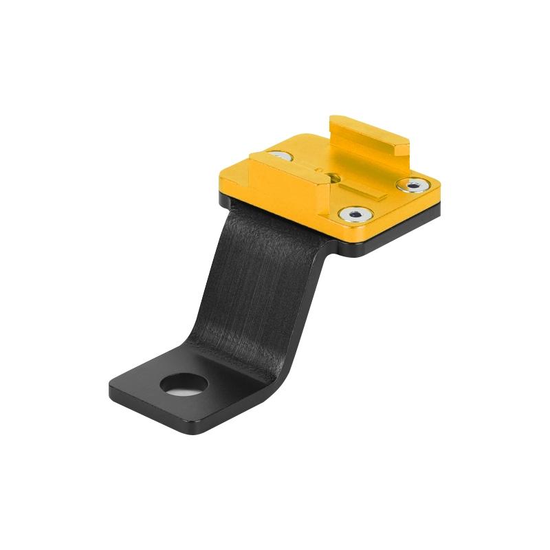 Universal Alloy Handlebar Phone Mount for Sport Cameras - Black