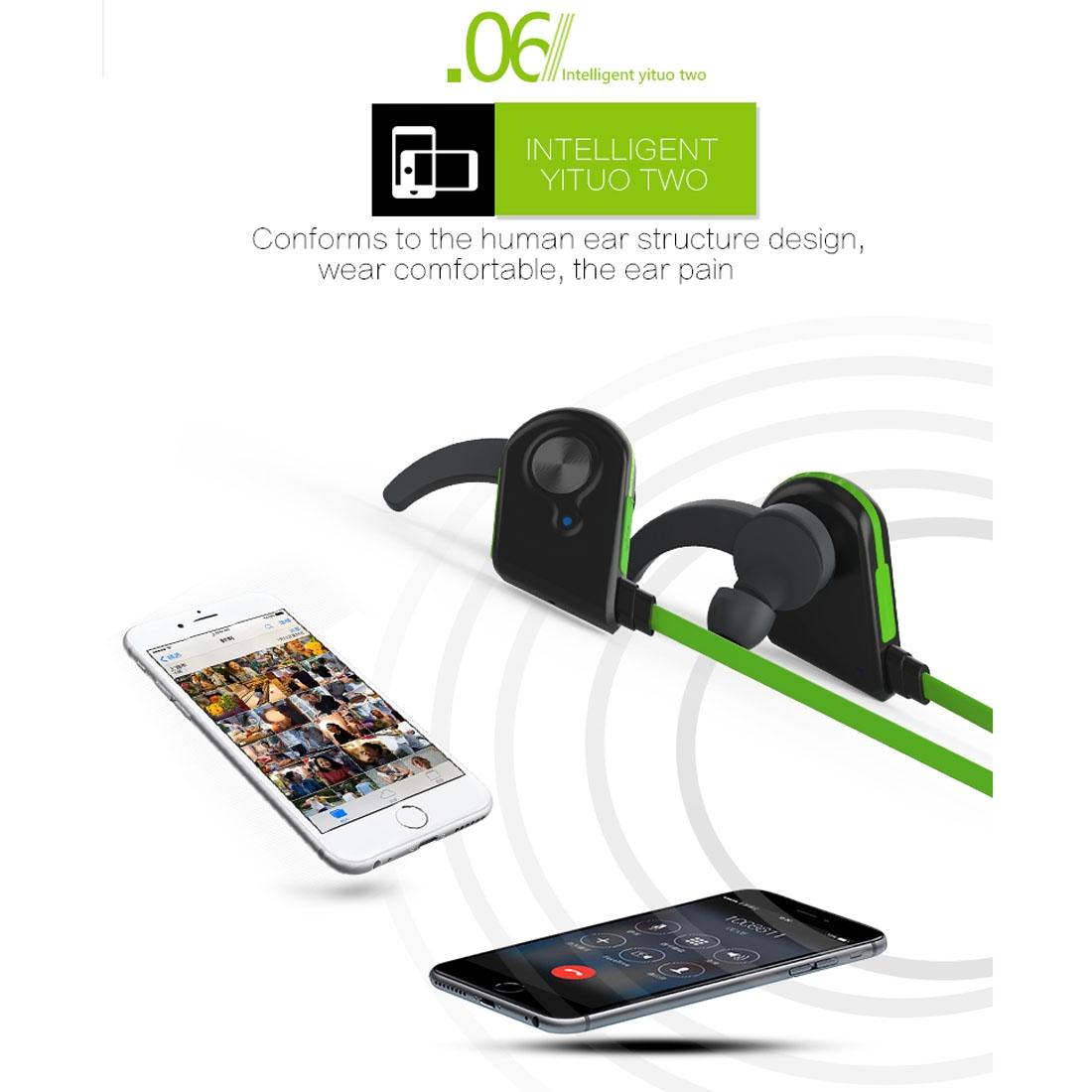 Wireless Bluetooth In-Ear Headset With Magnetic Switch & Indicator Light