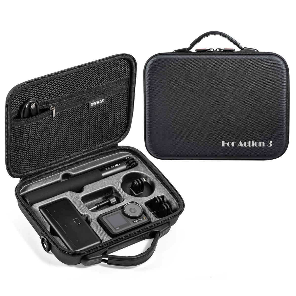 Dji Action 3 Camera Storage Bag with Accessories