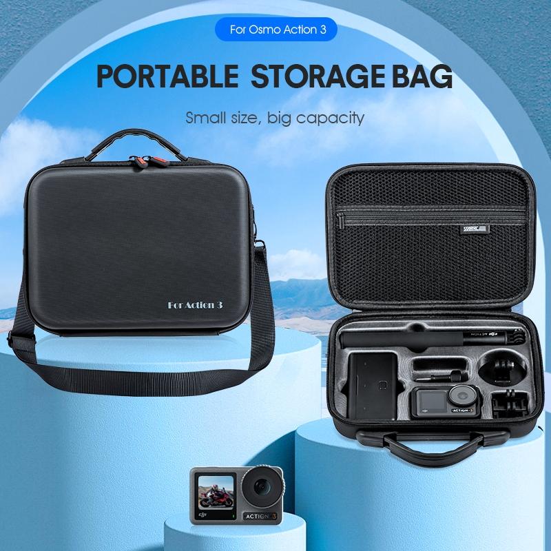 Dji Action 3 Camera Storage Bag with Accessories