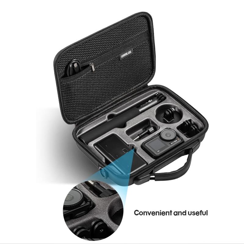 Dji Action 3 Camera Storage Bag with Accessories